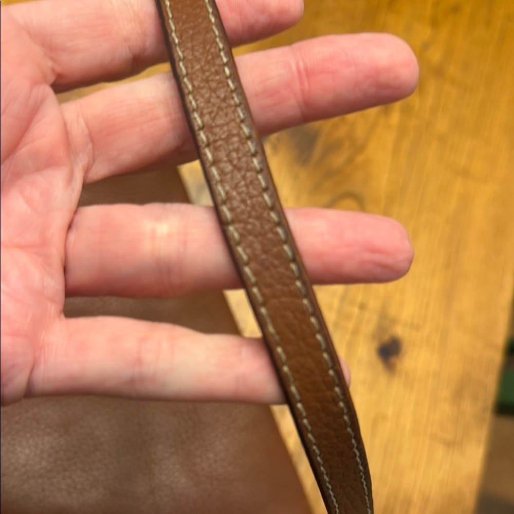 Kate Spade Tan Leather Shoulder Bag- great fall bag! - Picture 8 of 9